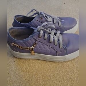 CKLASS Purple Low-Top Sneakers Sz 3 Girls